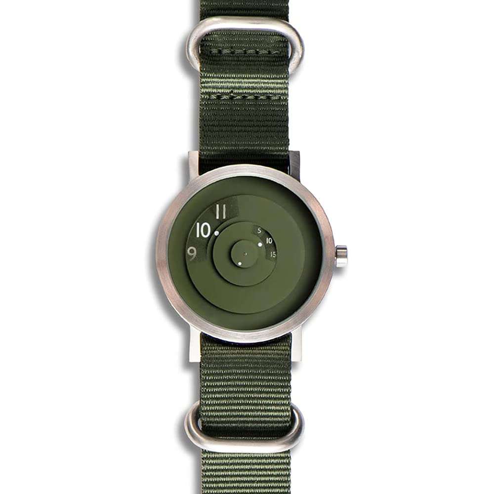 Projects Watches Mens Analog 40mm Wrist Watch Reveal Brass Watch Japanese Quartz - Water Resistant up to 30 Meters 2