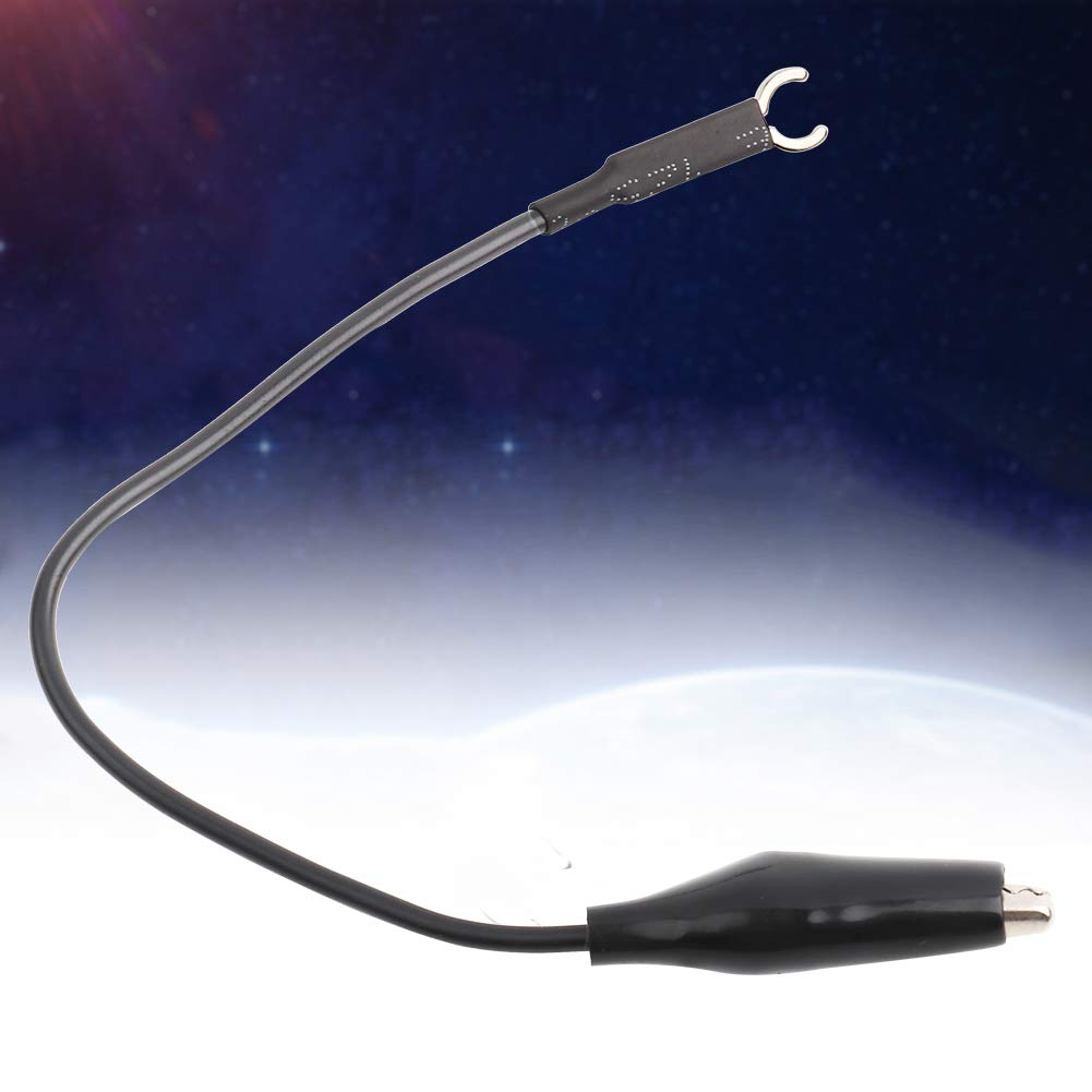 Oumefar 4Pcs Oscilloscope Probe Ground Wire Cable Professional High Presision Oscilloscope Probe Ground Parts with Clip Oscilloscope Accessories Kit 2