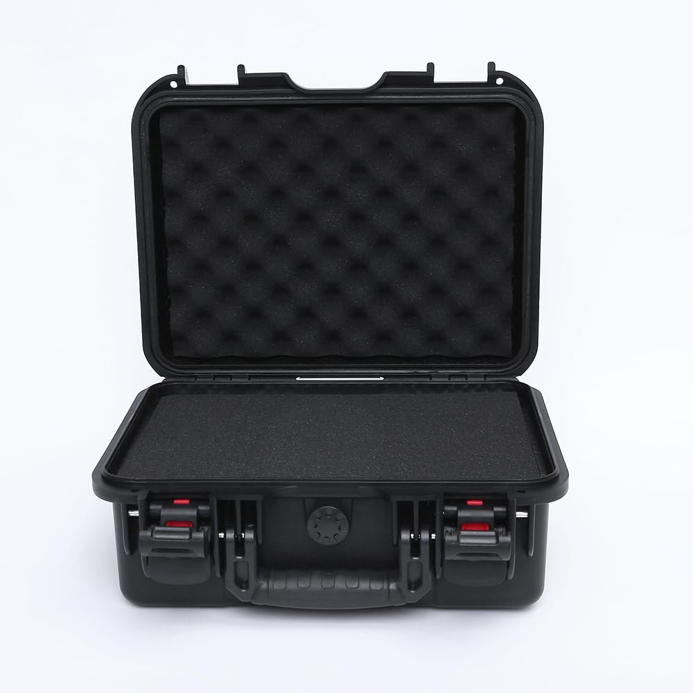 AxiGear 15in Waterproof Hard Case with DIY Customizable Foam Insert (13.5 x 10 x 6in Interior) 2