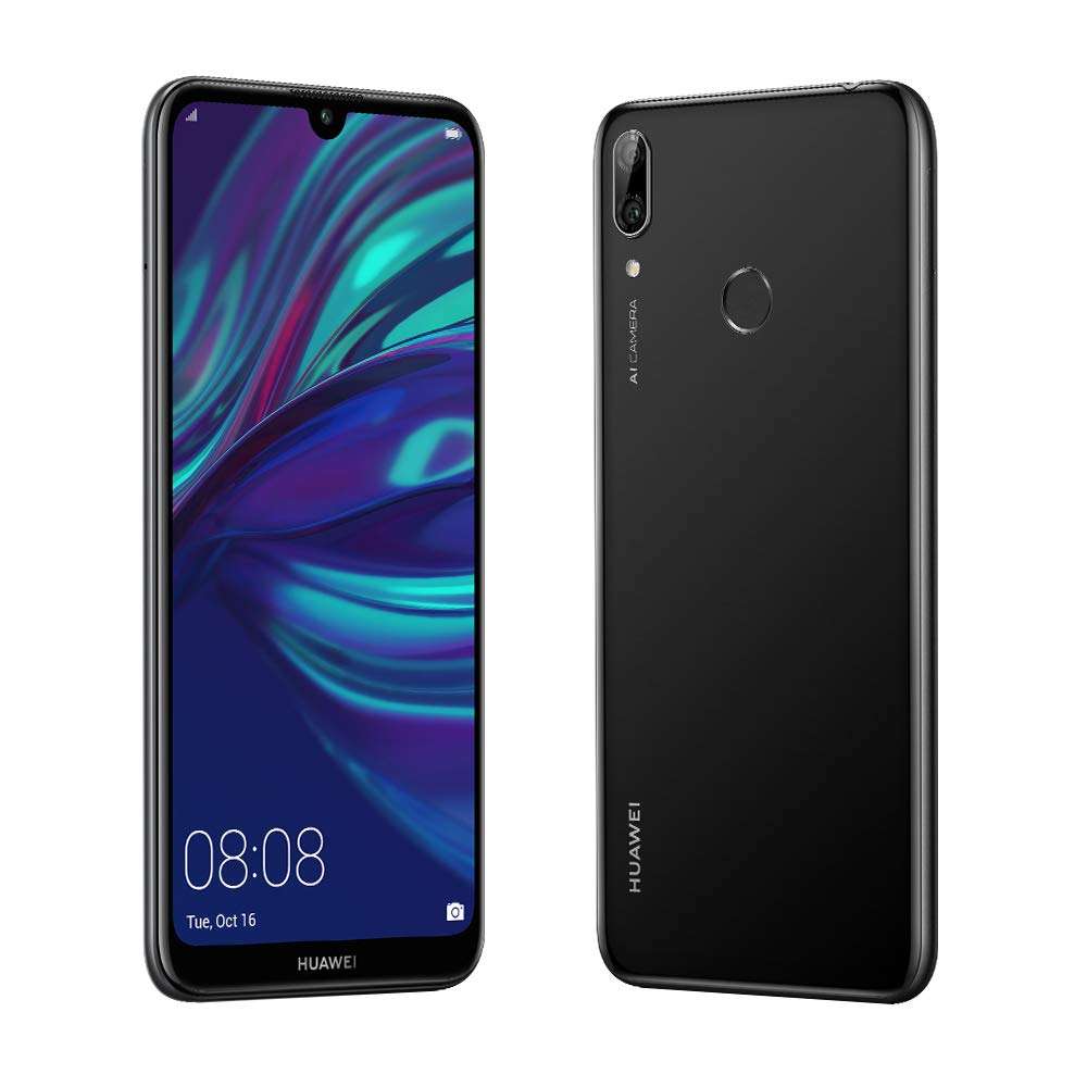 Huawei Y7 2019 Dub-LX3 32GB Unlocked GSM LTE Android Phone w/Dual 13MP+2MP Camera - Midnight Black 3