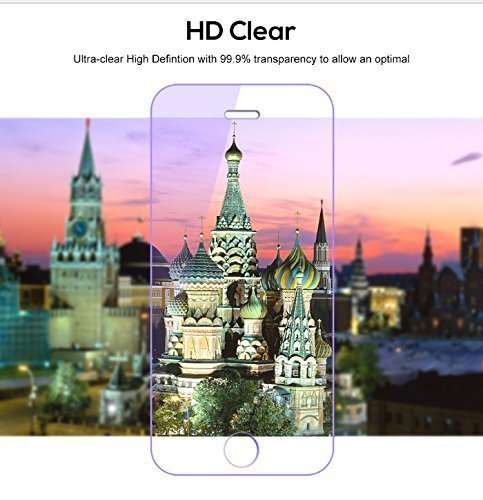 NISHTECH Premium Anti Blue Ray (Eye Protect) Tempered Glass, Screen Protector Blue Light Resistant Eyes Protect Film for Redmi Note 5/Note 5 pro 6