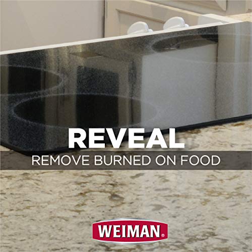 Weiman Cook Top Scrubbing Pads – Gently Clean and Remove Burned-on Food from All Smooth Top and Glass Cooktop Ranges, 3 reusable pads 6