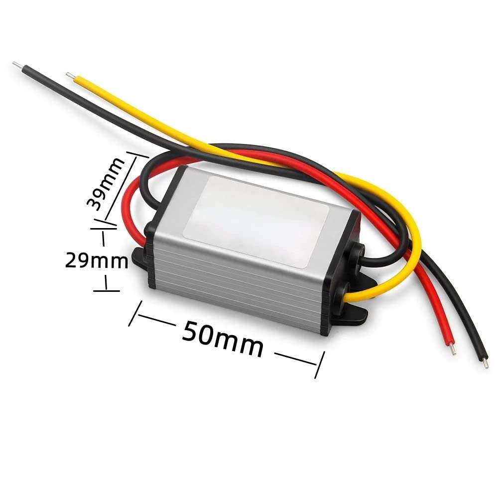 2A 24W DC 24v to 12v Step Down Converter Reducer Regulator DC-DC Power Supply Adapter for Auto Car Vehicle Boat Solar System etc 5