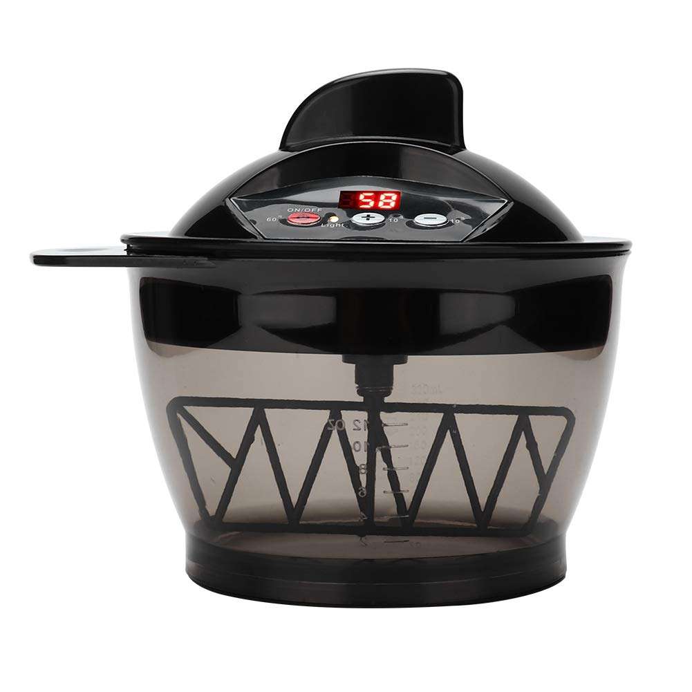 Hair Color Mixer, Electric Hair Cream Mixers Hair Salon Coloring Bowl Automatic Barber Hair Dyeing Kit DIY Tools Hair Dye DIY Blender for Hair Salon Home Use 4