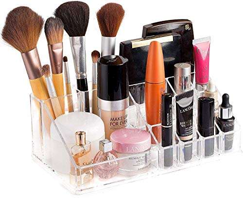 Octopus prime Acrylic Clear Cosmetic Case/Jewellery Box with 3 Drawers and 16 Section 4