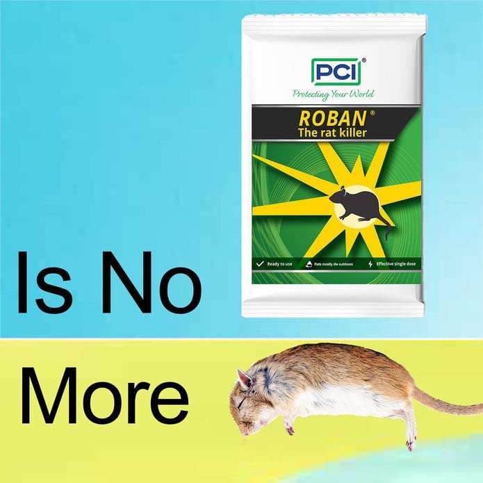 Ventoux PCI Roban The Rat Killer Brown Big | Rat Killer Cake for Homes, Offices, Warehouses, and Other Places Where Rodents May be Present (1Pcs) 5