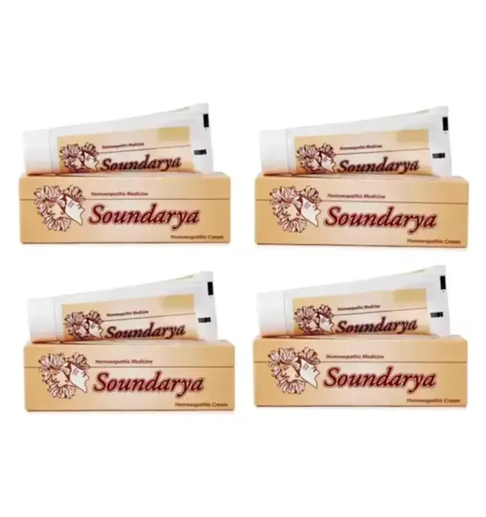 Bangalore Bio-Plasgens Soundarya Face Cream BBP 30g (Pack Of 4)
