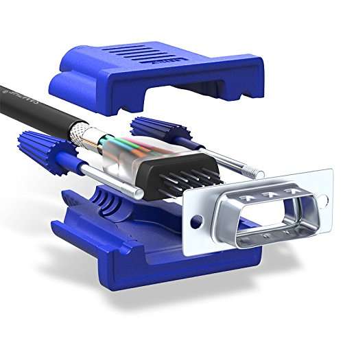 VGA Cable 1.5M Heavy (Black - Blue) 2