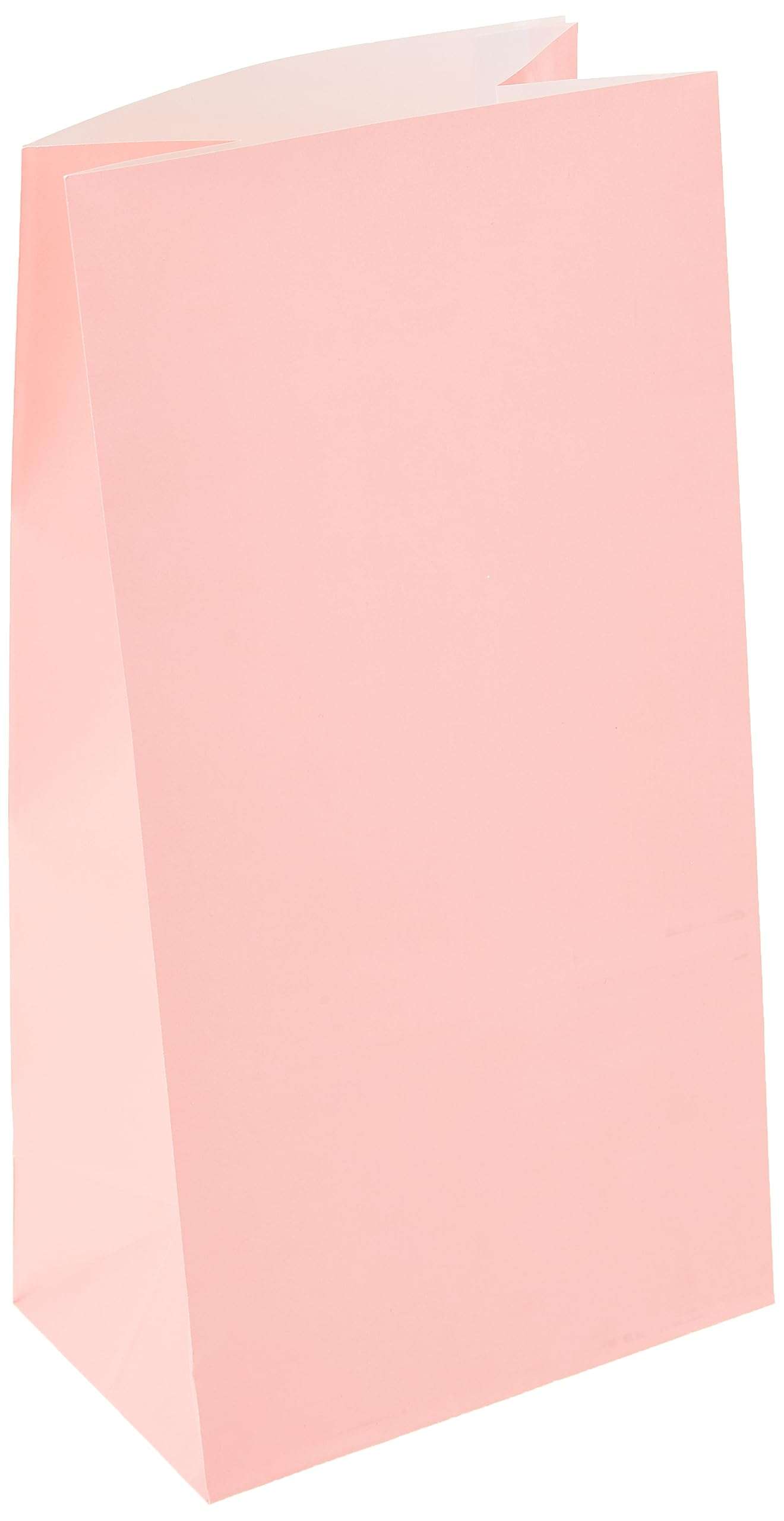Vibrant Pastel Pink Paper Party Bags (Pack of 12) - Premium Quality, Perfect for Celebrations & Gifts 1
