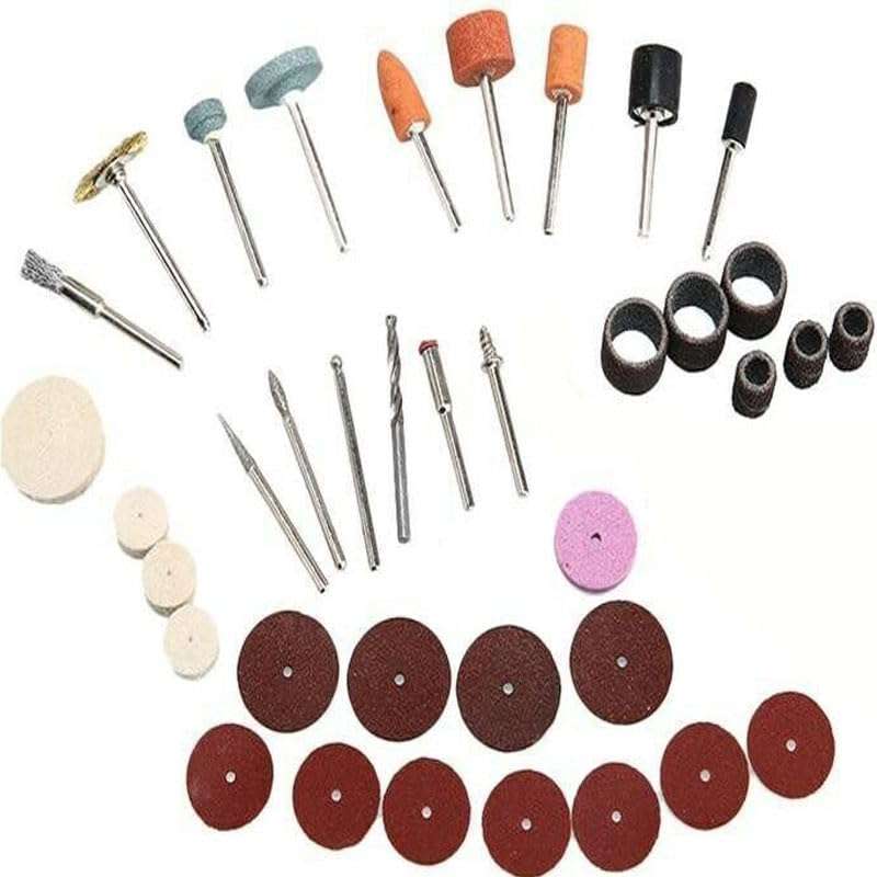 Diy Crafts 11405 6865 Drum Rubber Mandrels 43838 Shank for Sanding Sleeve Rotary Tool, Multicolor, 15 Piece 1