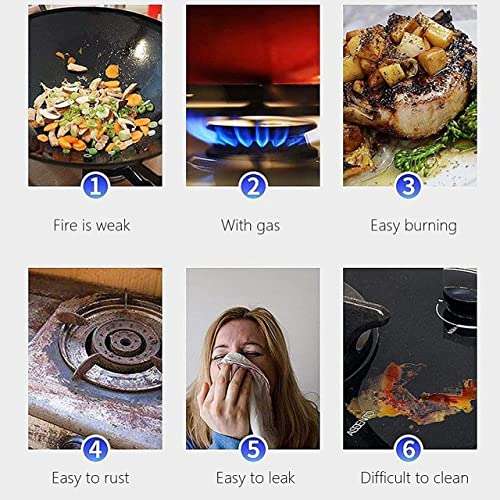 Hukam Gas Stove Burners | Gas Stove Stand | Gas Saver | Kitchen Accessories Items | Max Gas Saviour | Gas Saver Burner Stand | Gas Saver Jali | Home Gas Stand - Open 6