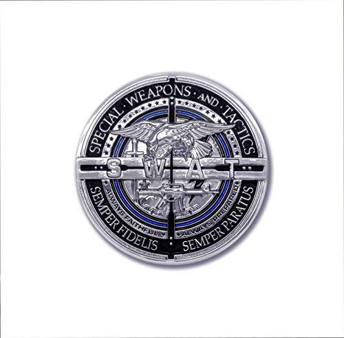 Armor Coin & Emblem - SWAT Team Challenge Coin in Presentation Box with Bonus polishing Cloth 5