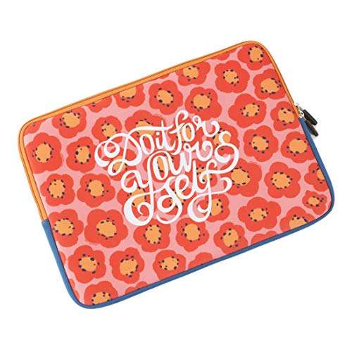 Chumbak Laptop Sleeve Bags for Women | Laptop Case Cover Pouch Bags for Ladies | Office/College Laptop Bags | Compatible with Hp/Dell/MacBook Air 5