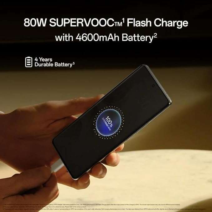 Oppo Reno 11 Pro 5G (Rock Grey, 12GB RAM+ 256GB Storage) 5