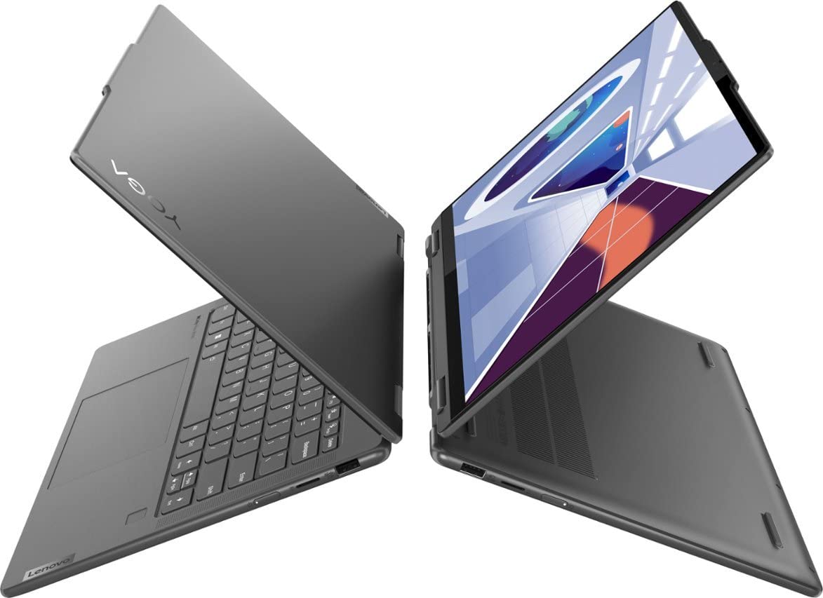 Lenovo Yoga 7i 2-in-1 14" 2.2K Touchscreen Laptop, Intel Evo Platform, Intel Core i5-1335U Processor, 8GB Memory 1TB SSD, Intel Iris Xe Graphics, Backlit KB, WiFi 6E, Win11, Storm Grey, W/GaLiMu 6