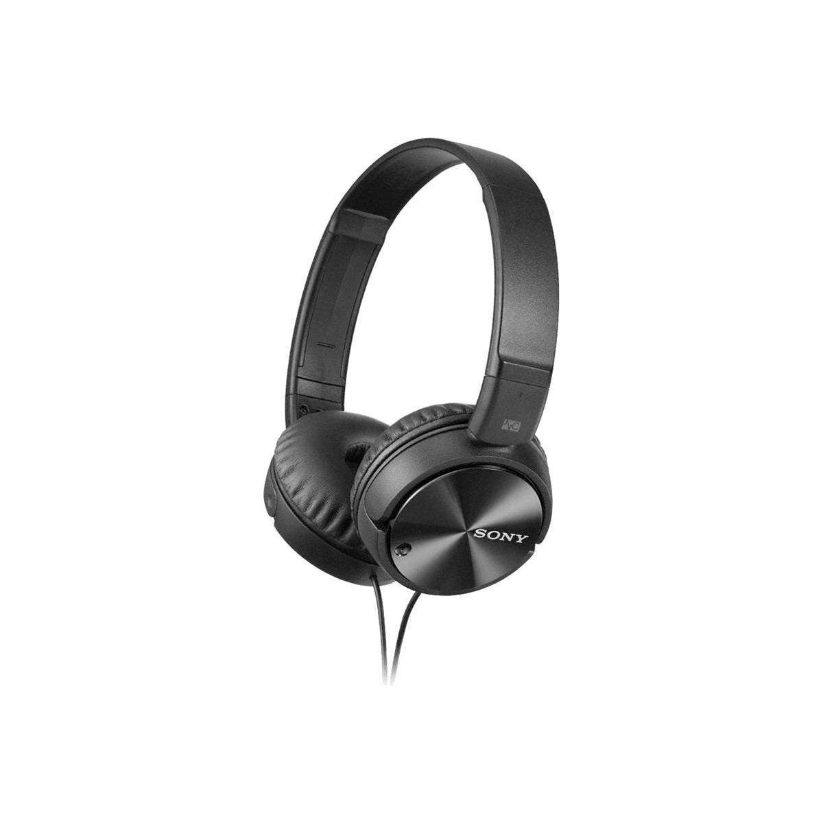 Sony MDR-ZX110NC Noise Canceling Stereo Closed Dynamic Headphones, Black, Medium, 6-Pack 2