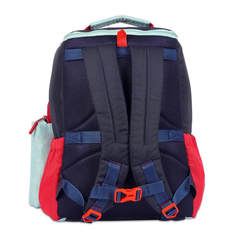 Citizen Space Kids School Backpack with Free Pencil Stationary Pouch | 24L Polyester Unisex Casual Backpack/Daypack/Travel Backpack/School Bag for Boys & Girls - Blue 6