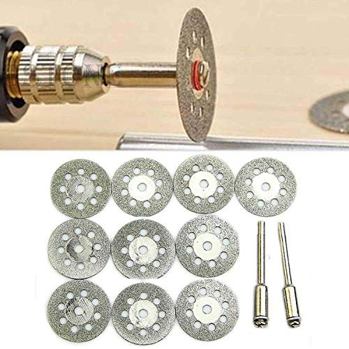 DIY Crafts Rotary Tools Circular Saw Blades Cutting Wheel Discs Mandrel Cut off Works Disc Do it Your Self Tools (Pack Of 5 Pcs, Design No # 1) 1