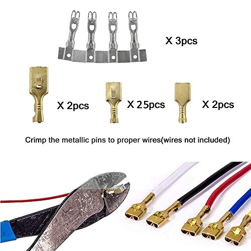 IZTOSS 12-Slot Relay Box 5 Relays 6 Blade Fuses - Fuse Relay Box with Fuse and 4pins 12V 40A Relay for Automotive Marine and Boat 3