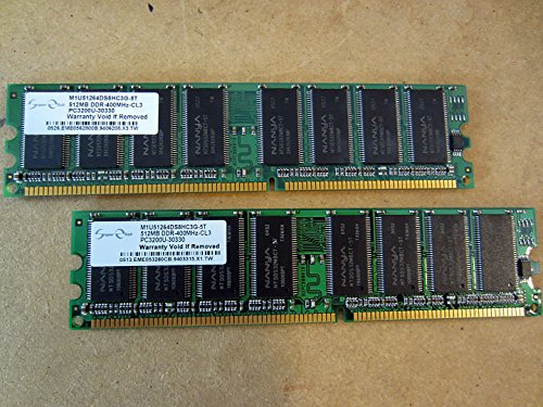 Corsair 1GB DDR (2x512MB) 400 MHz Desktop Memory 2