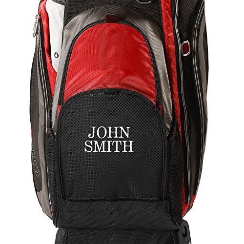 Izzo Golf Versa Ultra-Lite Stand Golf Bag With Exclusive Features, Light Blue/White 3