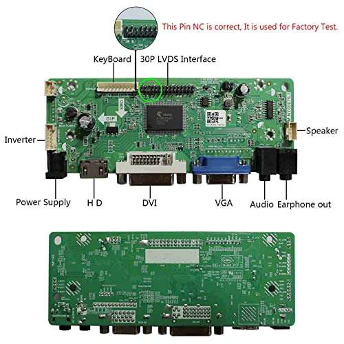 VSDISPLAY for 10.1" 1280x800 B101EW05 M101NWWB R0 R3 R6 40Pin WLED LCD Display Controller Board HDMI VGA DVI Audio Video Input 4
