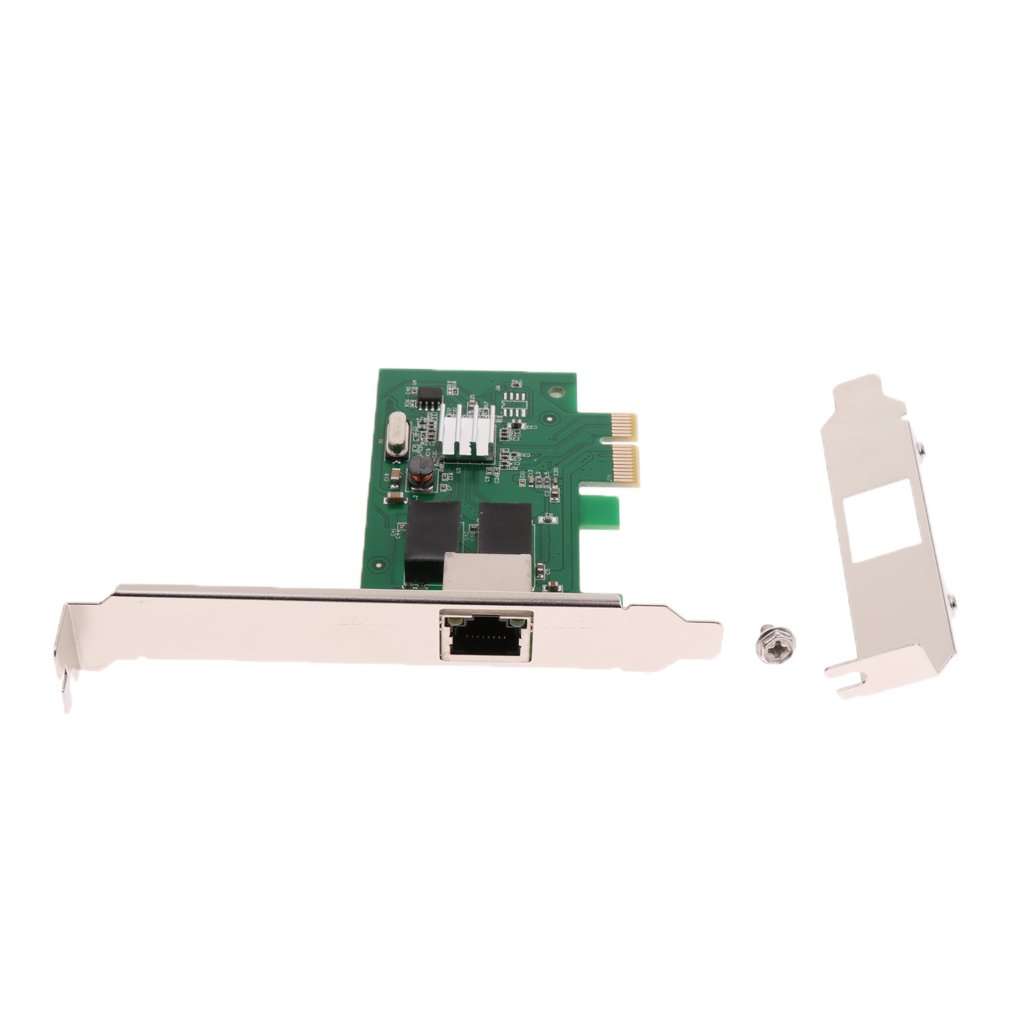 Network Card PCI-E Ethernet 10/100/1000Mbps RJ45 LAN Adapter for Desktop PC 4