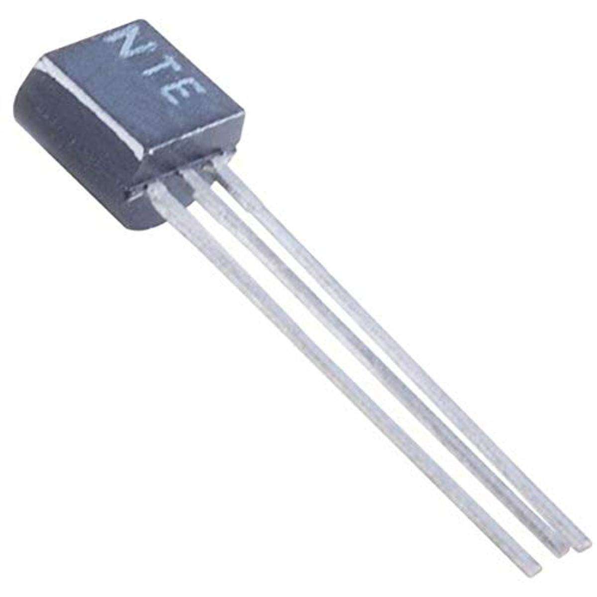 NTE Electronics 2N7000 MESFET Transistor, N Channel, 200 mA, 60V (Pack of 2) 1