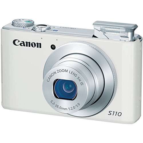Canon PowerShot S110 12.1 MP Digital Camera with 5X Wide-Angle Optical Image Stabilized Zoom (White) 3