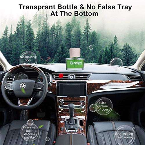 Tasotti Excellent Citrusland Push-Press Clever Wood Technology Car Air Freshener Perfume (60 ml) 3