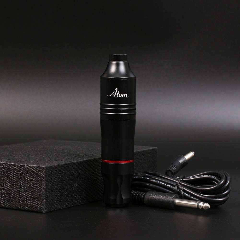 Dragonhawk Atom Rotary Pen Tattoo Machine Japan Motor for Tattoo Artists (Black) 4