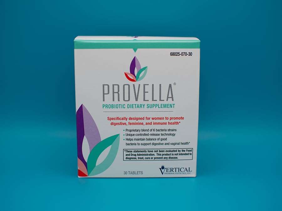 Provella Probiotic Dietary Supplement for Women: Supports Digestive, Feminine, and Immune Health - 30 Tablets 6