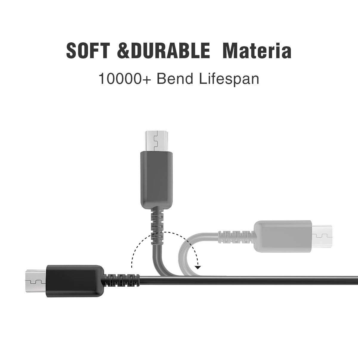 6amLifestyle [2 Pack] Charger Cable for Nintendo DS Lite 4FT USB Charger Cable ONLY for DS Lite, NOT Compatible with Nintendo DS/3DS/3DSXL/DSI/DSIXL 6