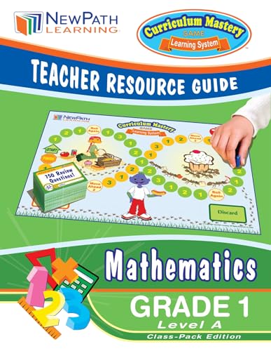NewPath Learning Mastering Math Curriculum Mastery Game, Grade 1, Class Pack 4