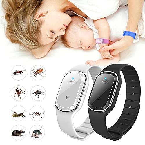 Generic Intelligent Ultrasonic Mosquito Repellent Bracelet Natural Waterproof Insect Pest Insect Repellent Insect Bracelet Dropshipping 5