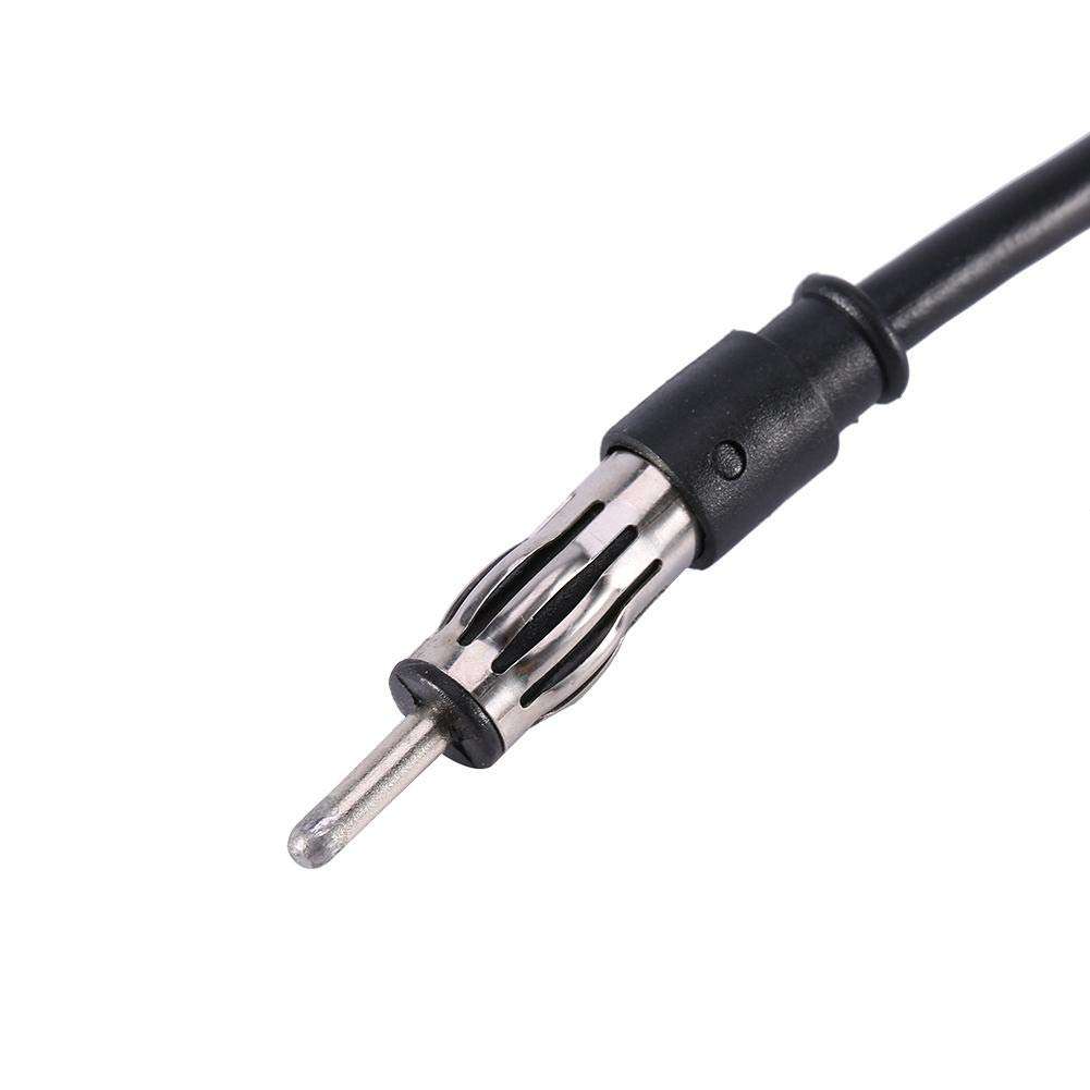 Antenna Amplifier, Signal Booster Universal 12V Car FM AM Radio Antenna Signal Reception Amplifier Booster High Gain Low Noise HD 25dB 6