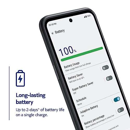 Nokia XR21 5G | Android 12 | Unlocked Rugged Smartphone | Dual SIM | US Version | 6/128GB | 6.49-Inch Screen | 64MP Dual Camera | Midnight Black 3