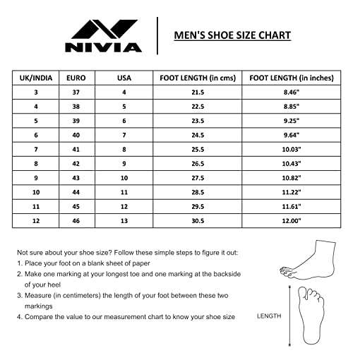 NIVIA - - Step Out & Play 387FO Synthetic Encounter 6.0 Football Stud, UK 8 (Fluroscent Orange) 5