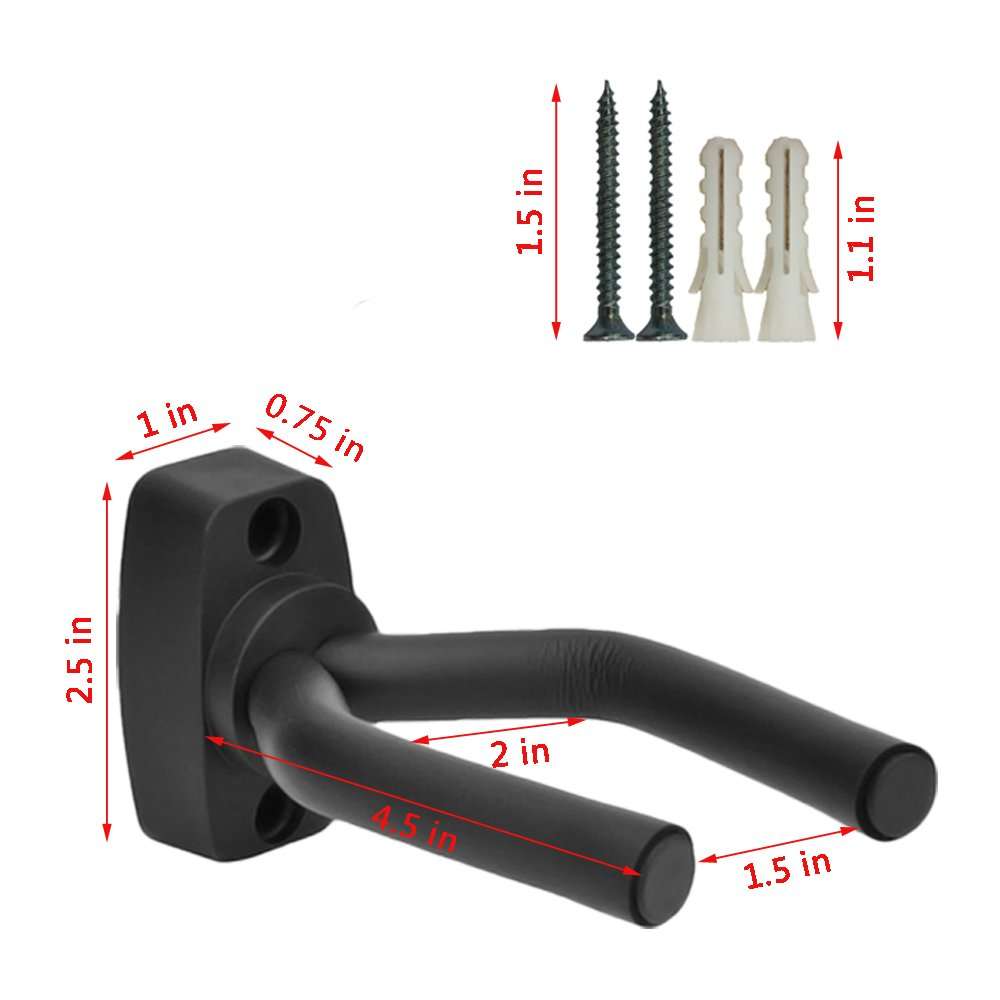 KHIKILY Baseball Bats Hooks Bats Wall Mounted Hanging Baseball Bat Rack Display, Useful and Unique Baseball Lovers Perfect Hallway Mudroom Organization System 3