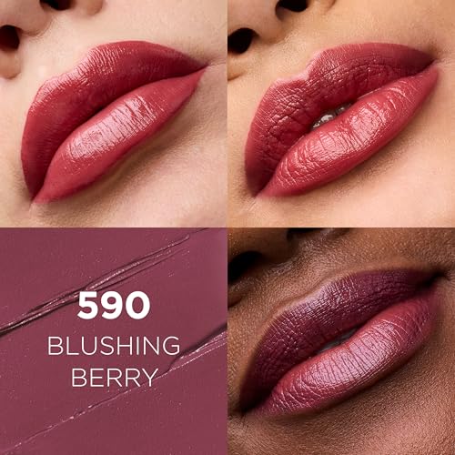 L’Oréal Paris Colour Riche Original Creamy, Hydrating Satin Lipstick with Argan Oil and Vitamin E, Blushing Berry , 1 Count 2