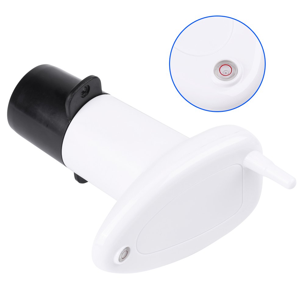 Wireless Tank Level Monitor Water Tank Level Sensor Ultrasonic Water Tank Liquid Depth Level Meter Sensor Temperature Display Water Tank Level Temperature Sensor Water Level Indicator Measuring Meter 4