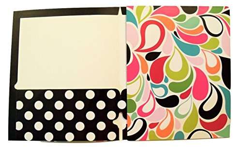 Studio C Carolina Pad Tri-fold 3-Pocket Folder, Sugarland (Flower Petals) 2