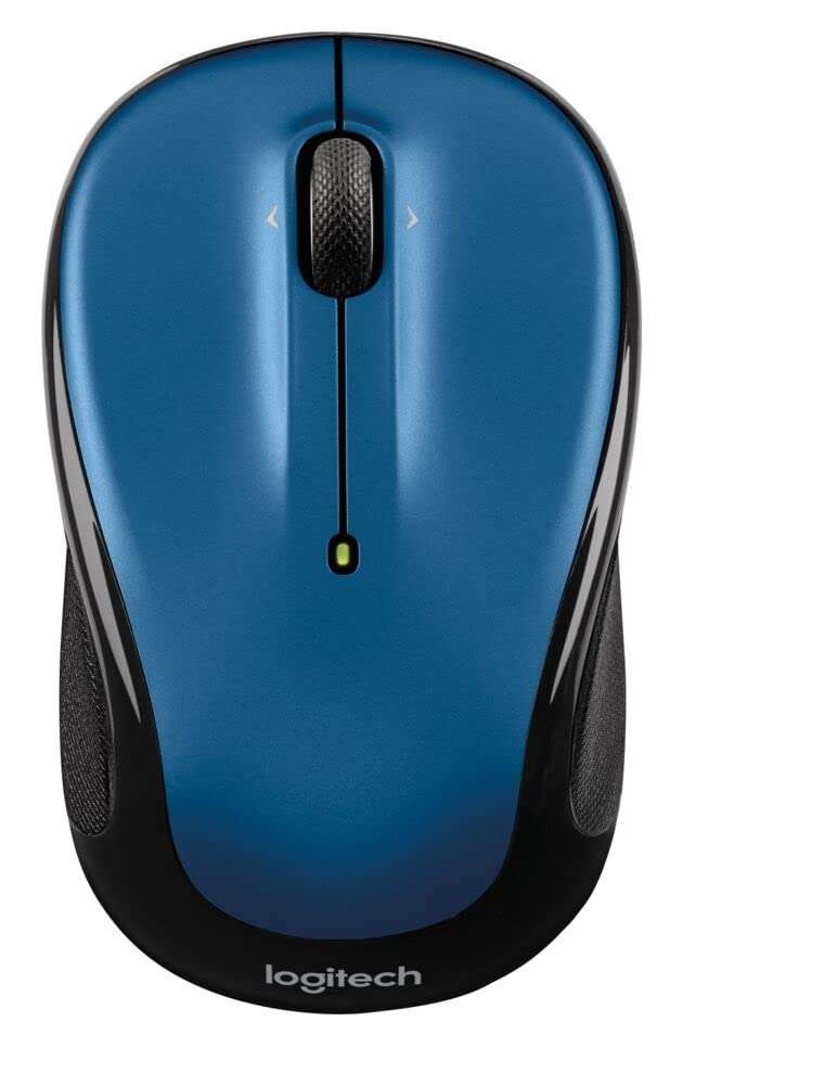 Logitech Wireless Mouse M325 with Designed-for-Web Scrolling - Black Topography 2