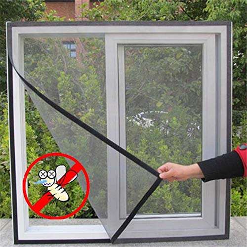 Anaya Mosquito Net Insect Mesh with Velcro Tape 5/7ft(150/210cm) 60/84in (White Color) Insect Repellent Insect Fly Bug Mesh Screen- Velcro Model (NEW-DIV-138) 6