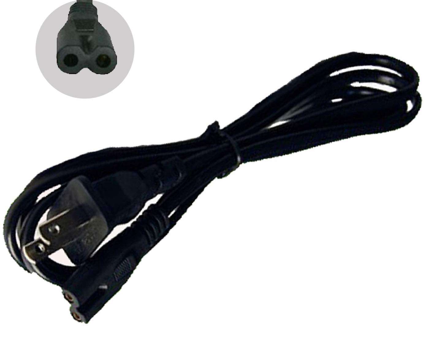 UpBright New AC in Power Cord Outlet Socket Cable Plug Lead Compatible with Emerson PD6810 PD 6810 Power Source AM/FM Stereo CD/Radio Portable Boombox Player 2