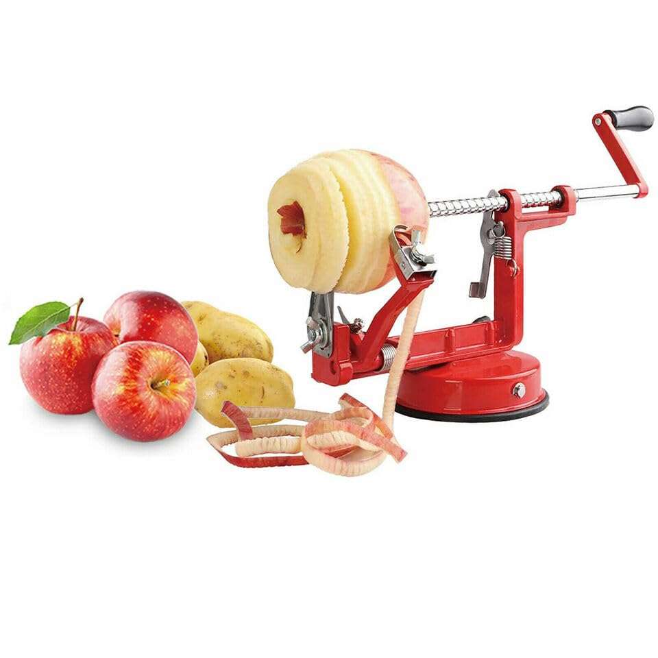 1 PCS Fruit Apple Peeler Corer Slicer Slinky Machine Potato Cutter 3 in 1 4