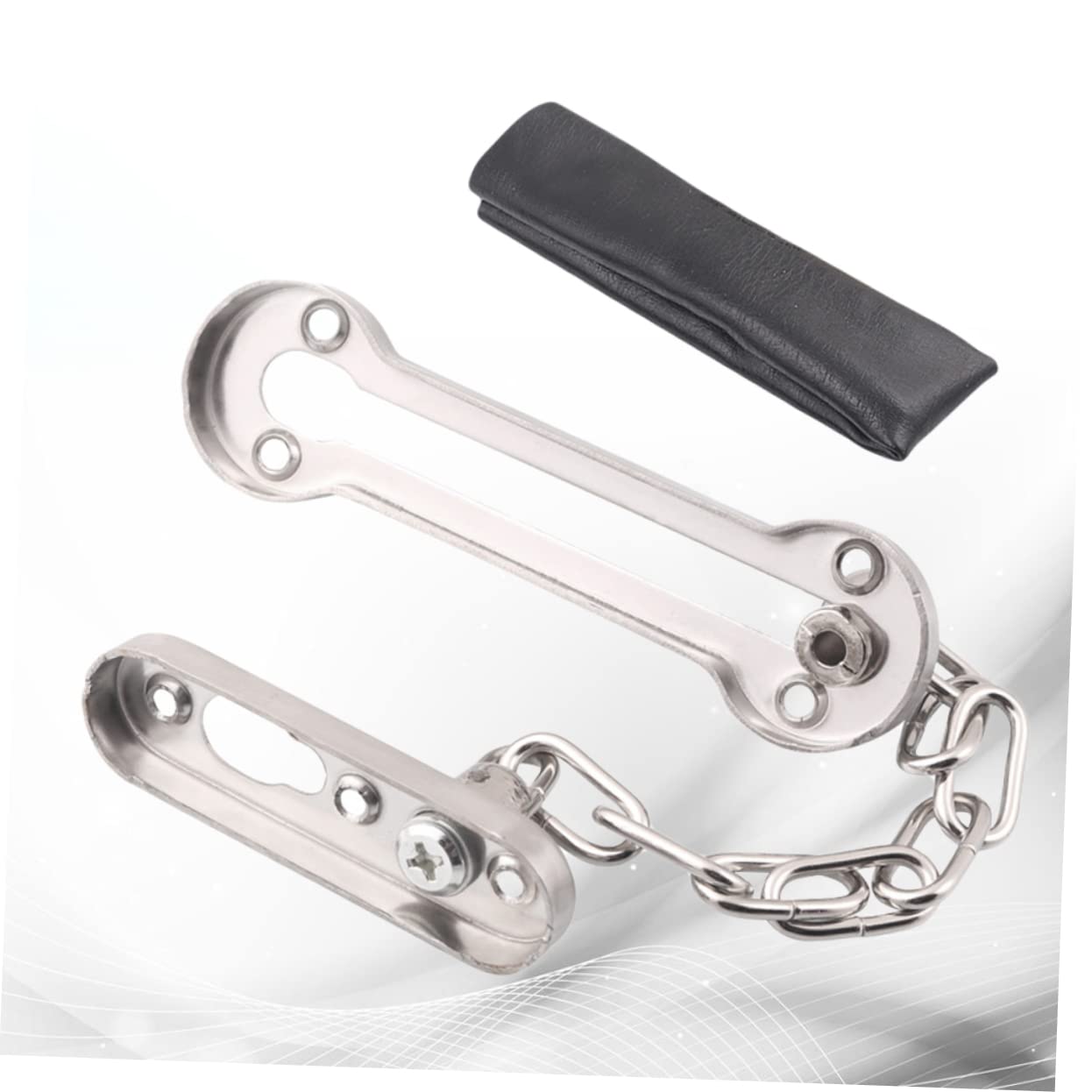 jojofuny Cabinet Latch Safety Door Locks from Inside Door Locks for Front Door Chain Lock for Front Door Chain Lock for Metal Door Stainless Steel Chain Cable Security Chain Lock Bolt Heavy 4