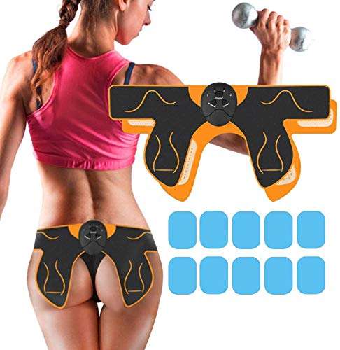 Abs Stimulator Electric Hips Trainer,Hip Trainer,Electronic Backside Muscle Toner, Smart Wearable Buttock Ab Stimulator for Men Women,Slimming Machine 1