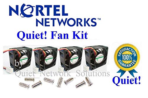 1x ExtraCooling Replacement Fan. Compatible for Nortel 5510-24T 30dBA Noise 4