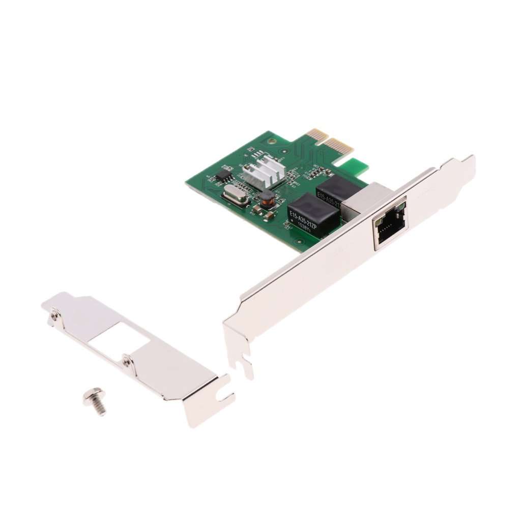 Network Card PCI-E Ethernet 10/100/1000Mbps RJ45 LAN Adapter for Desktop PC 3